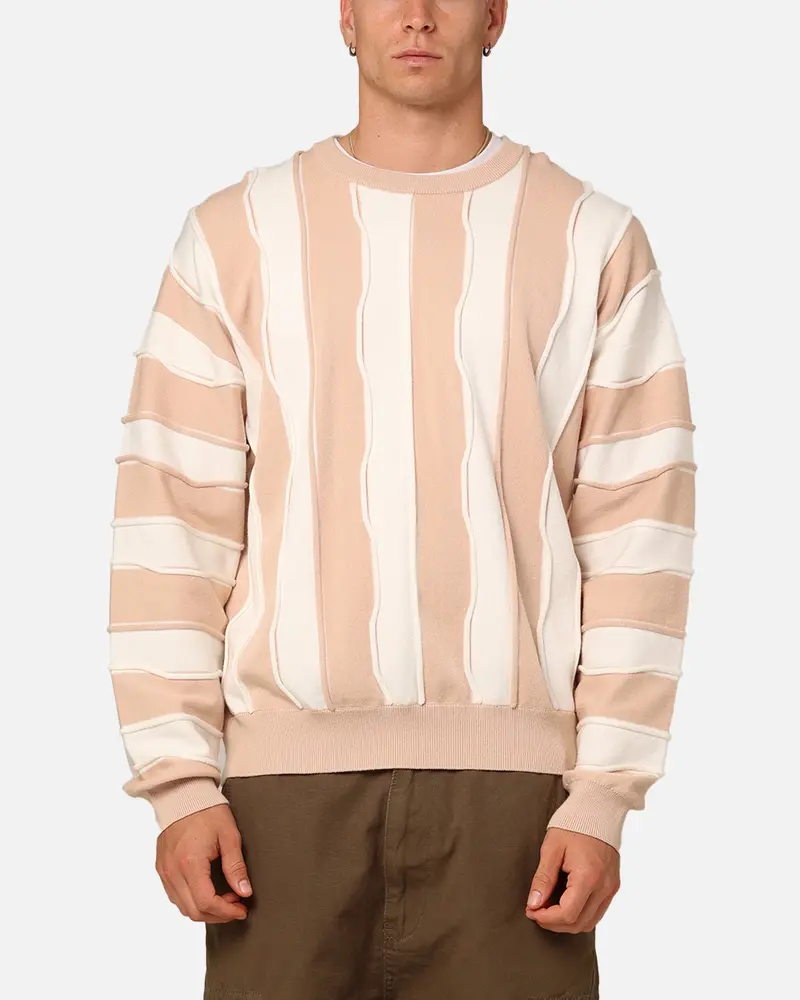 Xxiii Wavy Slouch Sweater Cream/White 1