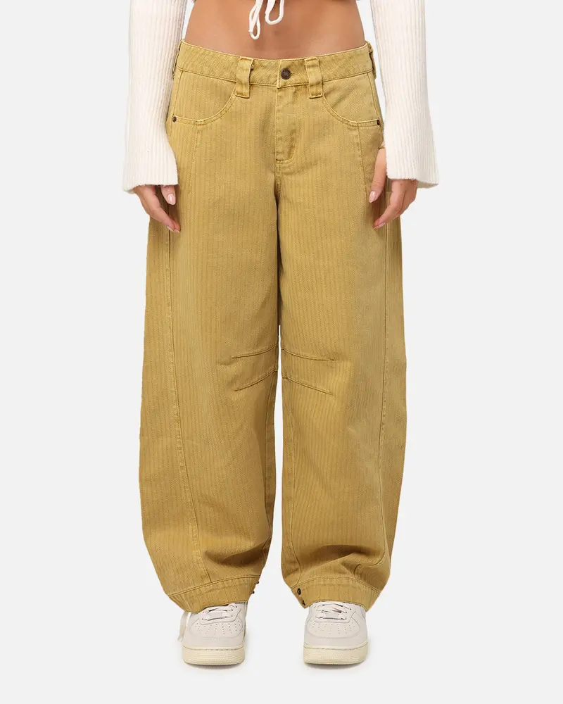 Xxiii Women's Barrel Leg Pant Gold 1