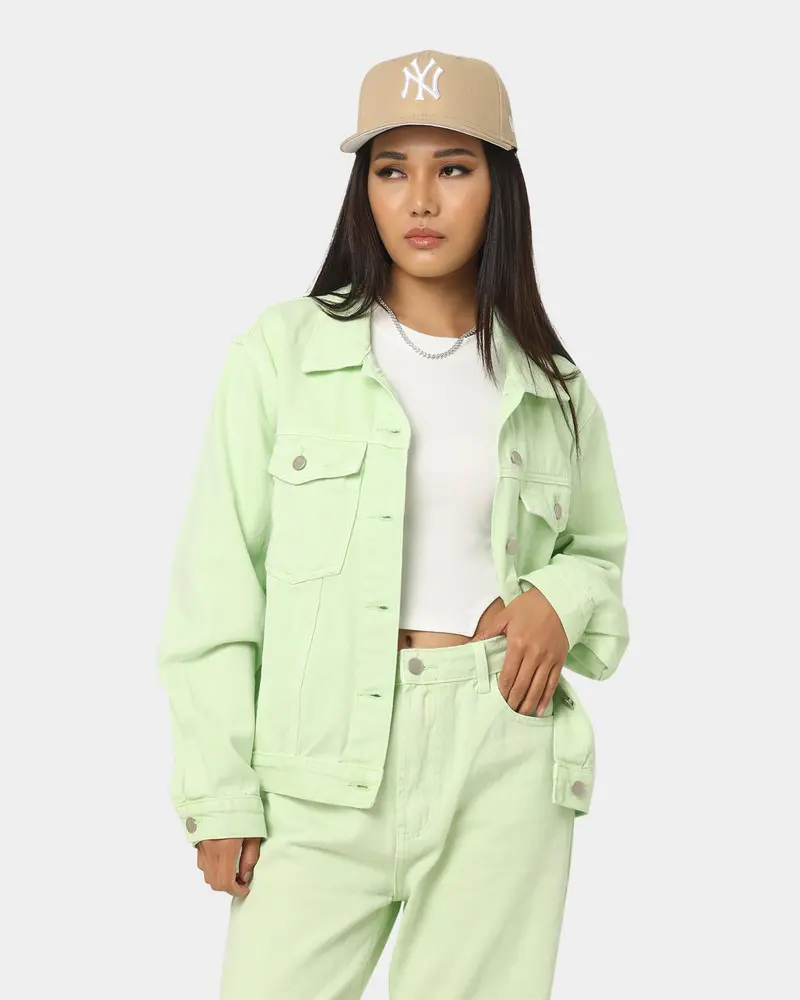 Xxiii Women's Brittany Nineties Baby Jacket Lime 1