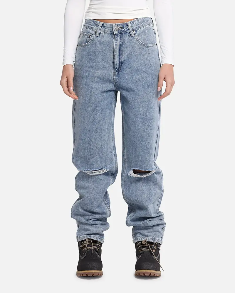Xxiii Women's Straight Leg Jeans Blue Denim 1