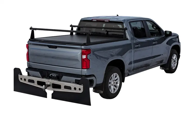 Adarac Aluminum M-Series Truck Bed Rack System – Matte Black Finish, Model F4020072 1