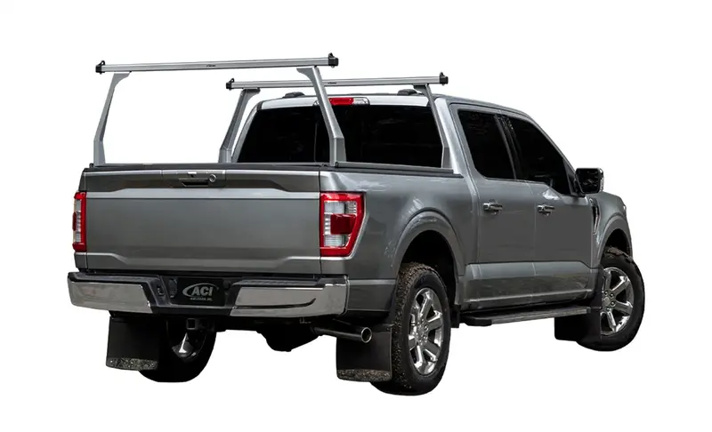 Adarac F3050041 Adarac™ Aluminum Truck Bed Rack System; Silver Finish; Bolt On; 1