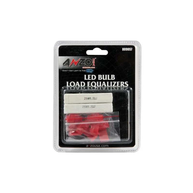 Anzo Usa Led Bulb Load Resistor Kit – 25W, 6.2 Ohm, Pair (809057) 1