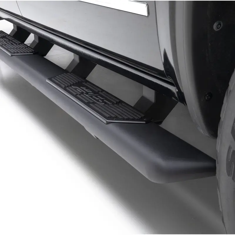 Aries Ascentstep 5.5" X 75" Black Steel Running Boards For Chevrolet Silverado 2500 Hd & Gmc Sierra 1
