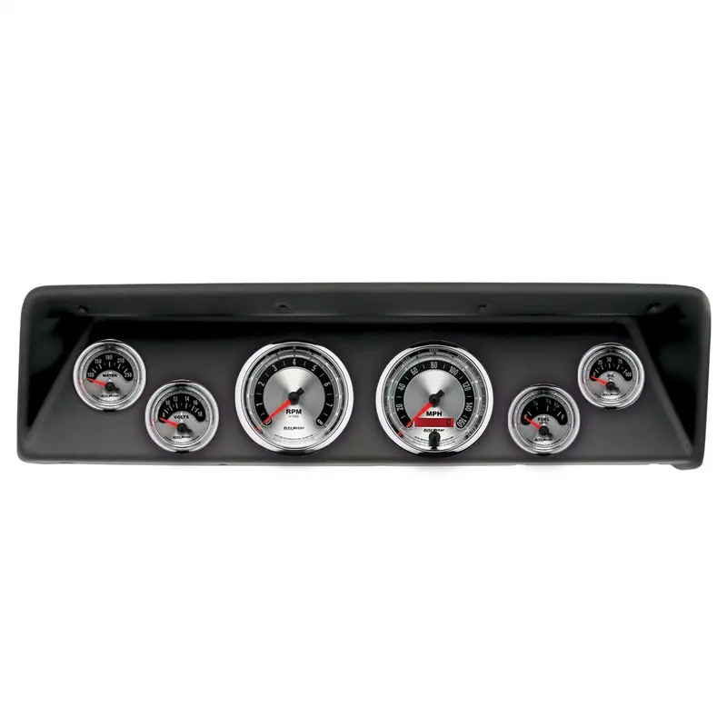 Autometer Direct-Fit Dash Kit For 1966–1967 Chevrolet Nova – Holds Six Gauges 1