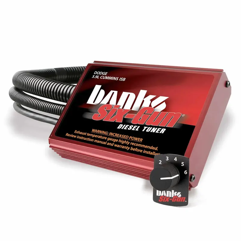 Banks Power Six-Gun Diesel Tuner With Switch – Compatible With 2006–2007 Dodge 5.9L Cummins 1