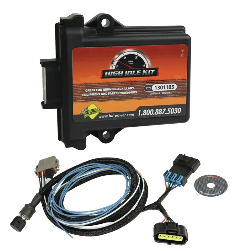 Bd Diesel High Idle Control Kit For Improved Engine Warm-Up And Performance 1