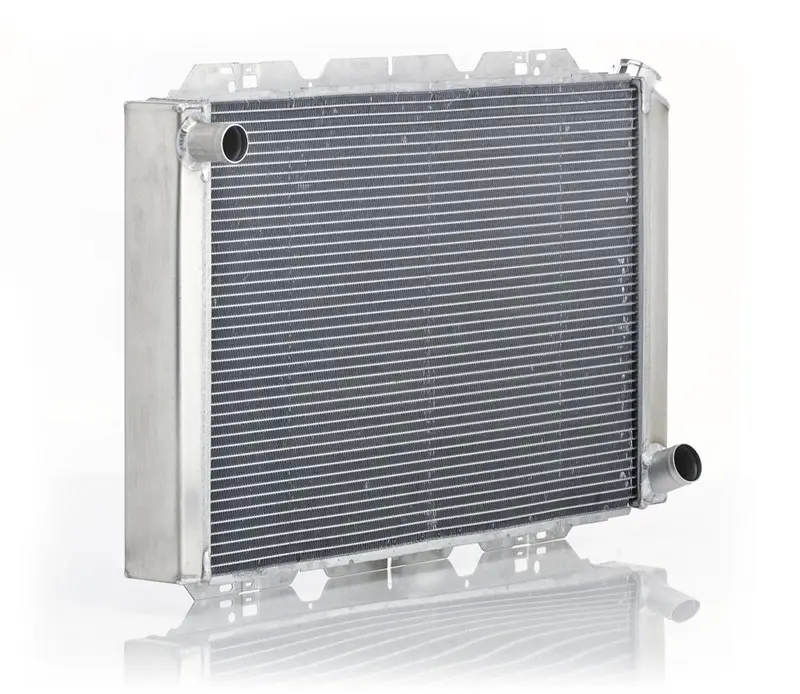 Be Cool 35004 Dual 1-Inch Core Radiator For Gm Vehicles — 19.5" X 31.5", Natural Finish 1