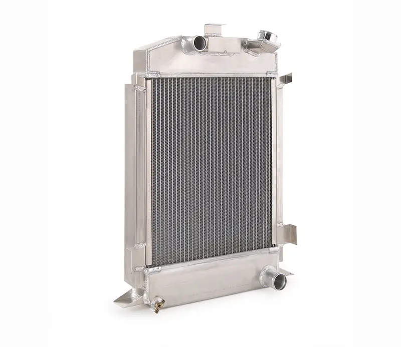 Be Cool 61032 Polished Downflow Radiator – Factory-Fit For 1930–31 Ford Model A W/ Small-Block Swap 1