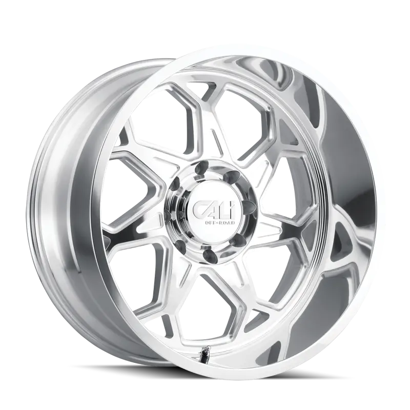 Calif. Off-Road Sevenfold Polished 24X12 Wheel – 8-Lug, 165.1Mm Pitch Circle 1