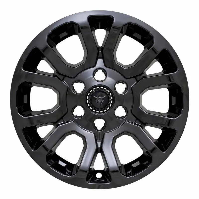 Coast To Coast Iwcimp404Blk 18-Inch Gloss Black 6-Spoke Alloy Wheel Set (4-Piece) 1