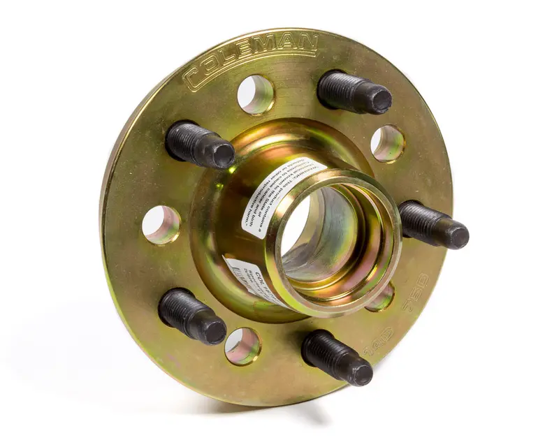 Coleman Racing Sportsman Hub Assembly – 5X5 Inch Bolt Pattern, 5/8"-11 Thread, Fits Late-Model Axles 1