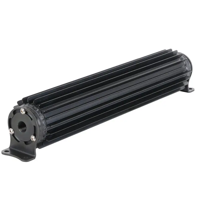 Derale 13277 Single-Pass Heat Sink Co Oler  24In Black Anodize 1