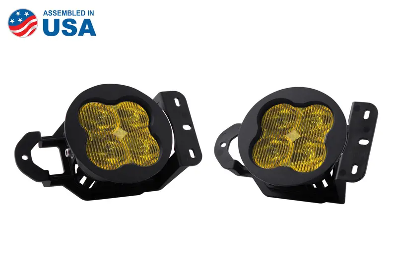 Diode Dynamics Dd6578 Ss3 Type Ms Sae-Compliant Yellow Fog Light Kit 1