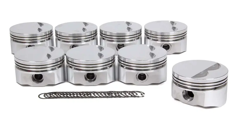 Dss Racing 8720-4030 Sbf E-Series Forged Piston Set – 4.030", -3Cc Dish 1