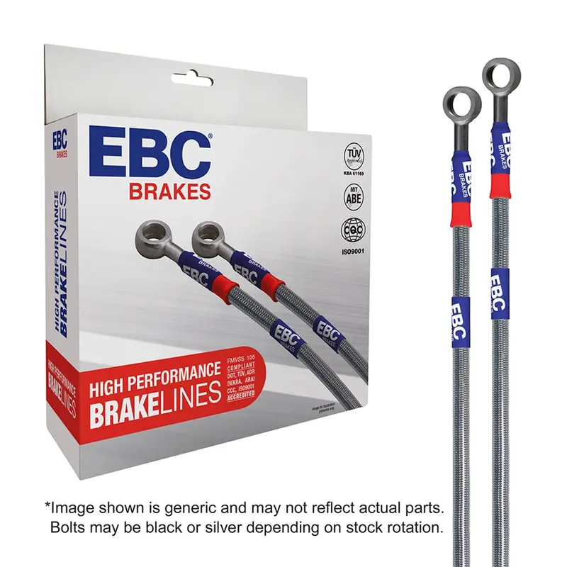 Ebc Bla7550-6L Stainless Steel Braided Brake Lines – Oe-Fit Replacement Kit 1