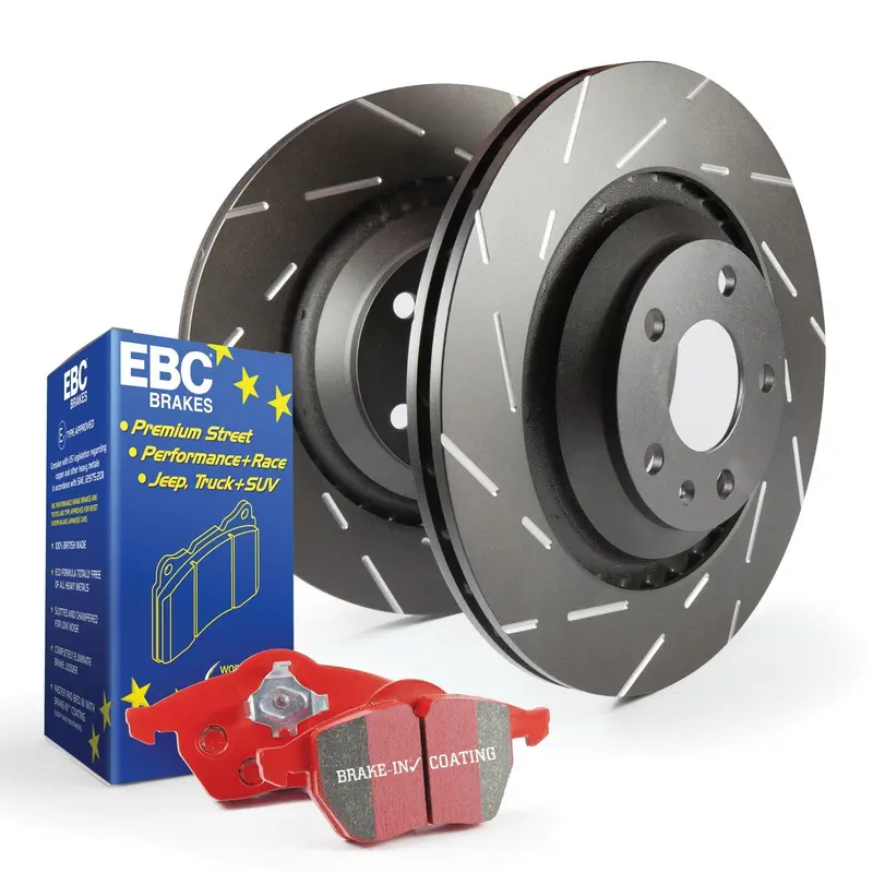 Ebc Redstuff Performance Brake Kit – Includes S4 Pads & Usr Rotors (S4Kf1501) 1