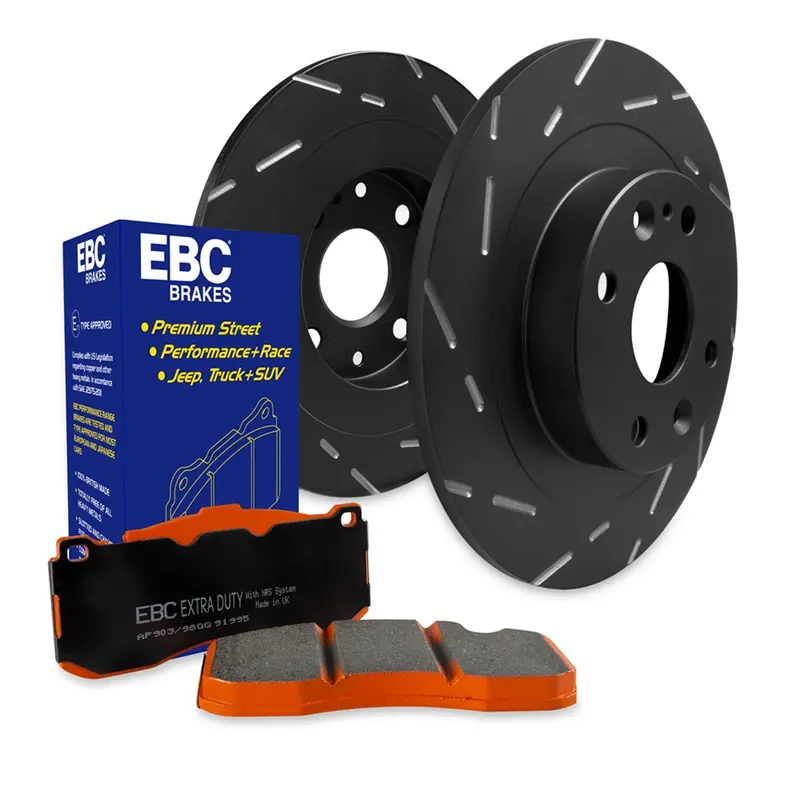 Ebc S15Kf1169 Extra-Duty Brake Kit With Usr Slotted Rotors 1