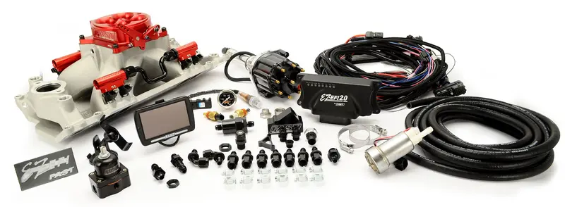 Fast Ez 2.0 Multiport Efi Kit – Ford 351W, 550 Hp In-Tank Pump & Distributor 1