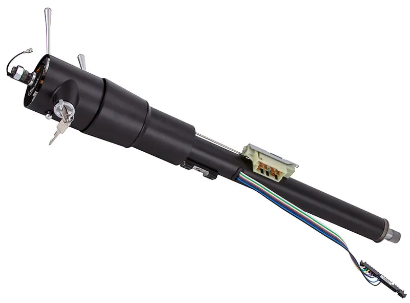 Flaming River Fr30015Bk Direct-Fit Steering Column For 1970–1981 Chevrolet Camaro – Gloss Black Finish 1