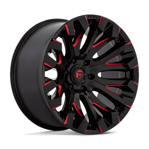 Fuel D829 Forged Wheel — 20X10", 5X5.5", Gloss Black With Milled Lip, -18Mm Offset 1