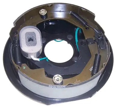 Husky Towing Electric Brake Assembly – 10" X 2-1/4", 3,500 Lb Capacity, Left-Hand Mount 1