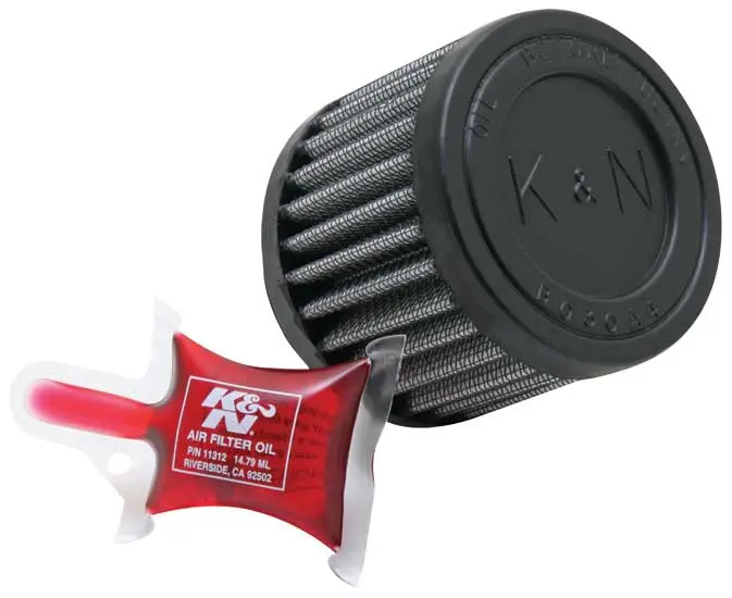 K&N Ru-1130 Universal Clamp-On High-Flow Air Filter – Reusable Cotton-Gauze Design 1