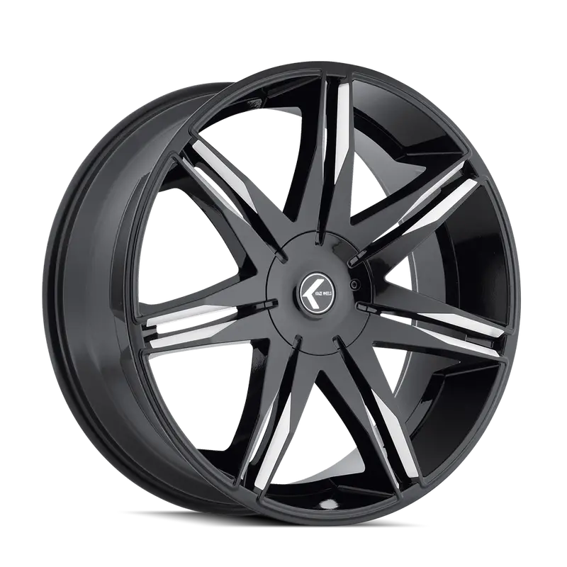 Kraze Kr143-22918M18 Epic Forged Wheel – 22X9.5", Black/Milled, 5X115/5X120, +18Mm Offset 1