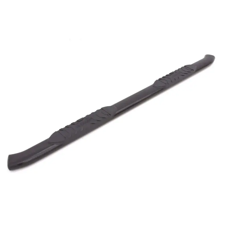 Lund 5-Inch Oval Curved Nerf Bars – Black Stainless Steel With Mounting Brackets (24297007) 1