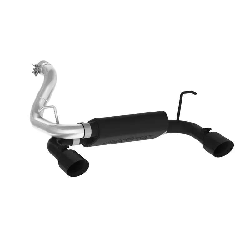 Mbrp Aluminized Steel Cat-Back Exhaust – Black Coated, Aggressive Tone 1