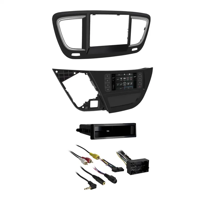 Metra 99-6543Hg Iso Din Radio Installation Kit With Storage Pocket 1