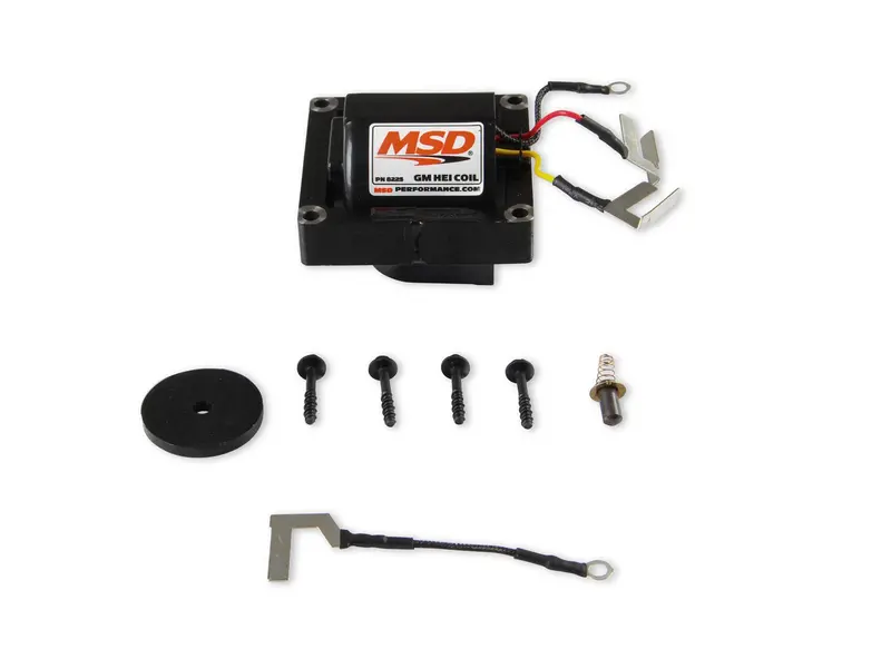 Msd 8225 High-Energy Gm Hei Distributor Ignition Coil 1