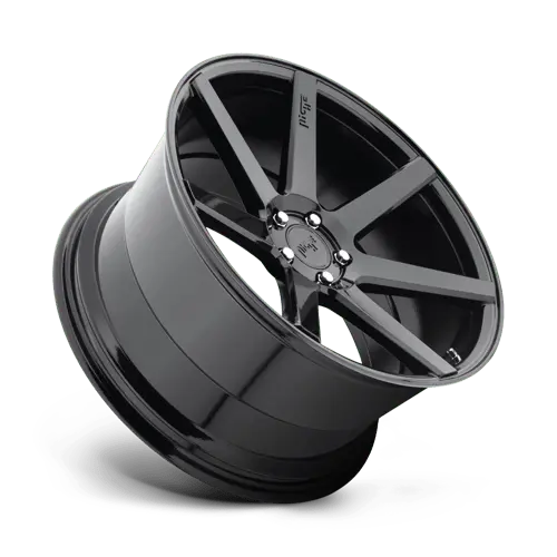 Niche M168209065+35 M168 Alloy Wheel – 20X9", 5X4.5", Gloss Black, +35Mm Offset 1