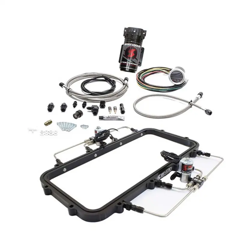 Nitrous Express Sno-940-Brd-T Water-Methanol Injection Kit – Holley High Ram Plenum Plate, Vc-50 Controller Included 1
