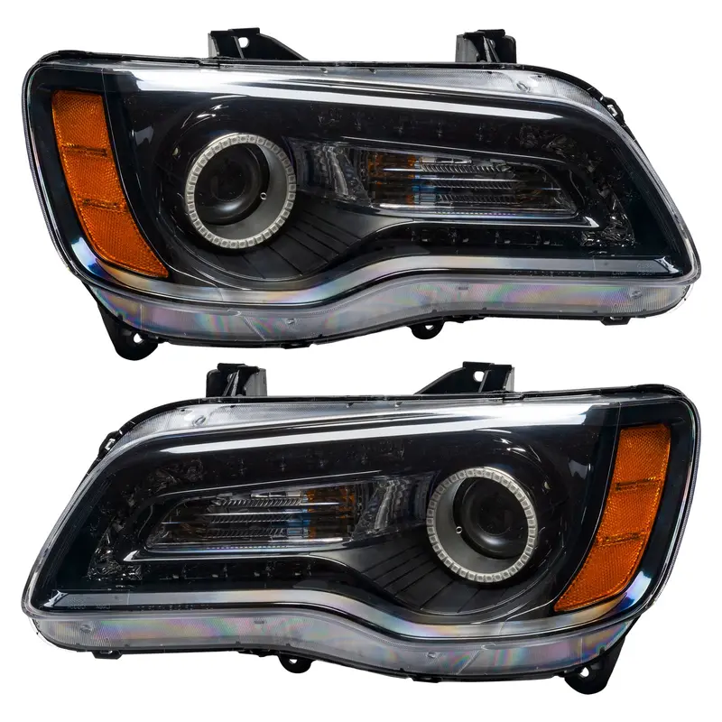 Oracle Lighting 7729-333 Colorshift 2.0 Smd Headlight Assembly – Black Bezel, Non-Hid Design 1