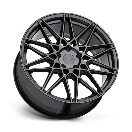 Petrol 1880P3C405114B76 Pep3C 18X8 5X4.5 Semi G-Blk 40Mm 1