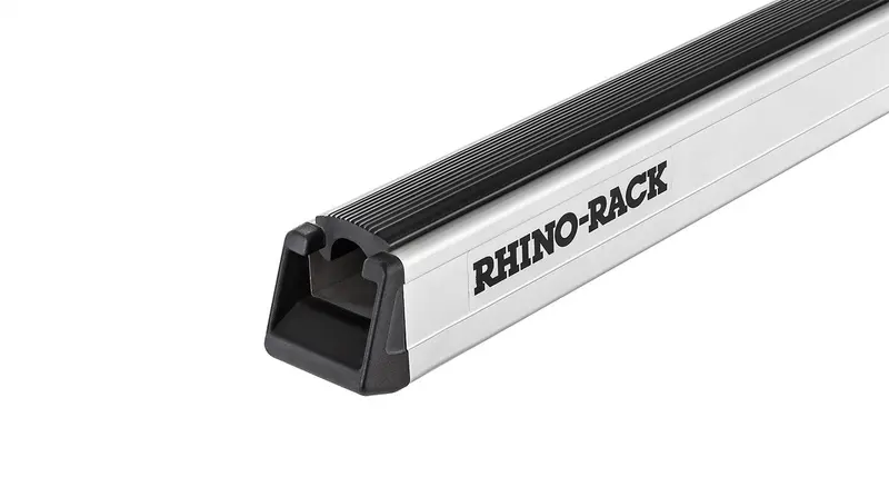 Rhino-Rack Ja0901 Rl110 Heavy-Duty Roof Rack – 3 Silver Hd Bars, 6 Legs, 1500Mm Length 1