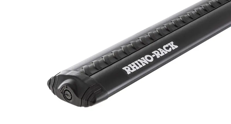 Rhino-Rack Ja8748 Vortex Rlt600 Roof Rack System – Dual 50Mm Black Bars, 4 Legs, 1260Mm Length 1