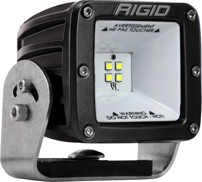 Rigid Industries 681513 2X2 115 Degree Dc Power Scene Light Black Housing Rigid Industries 1