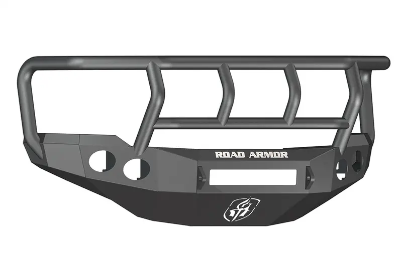 Road Armor 38202B-Nw Stealth Front Bumper – Non-Winch Ready, Titan Ii Guard, Satin Black Finish 1
