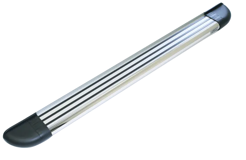 Romik Rb2-T Stainless Steel Running Boards – For 1999–2018 Chevrolet Silverado/Sierra Crew Cab 1
