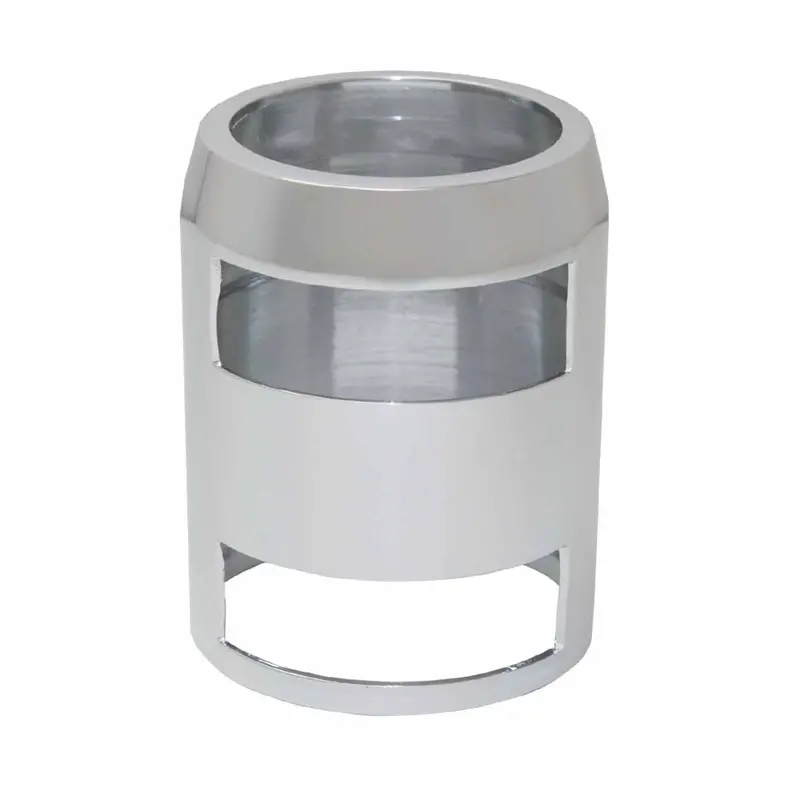 Speedfx Polished Aluminum Hose Clamp For 1-1/4", 1-1/2", And 1-5/8" Tubing 1