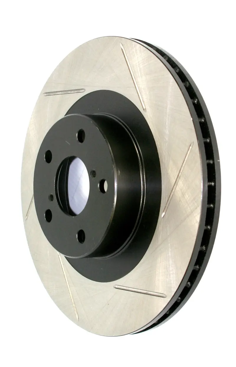 Stoptech 126.66008Sl Stoptech Sport Slotted Brake Rotor; Front Left 1