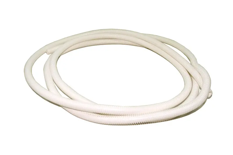 Taylor Cable Convoluted Tubing – 3/8" I.D., 25-Foot White Hose 1