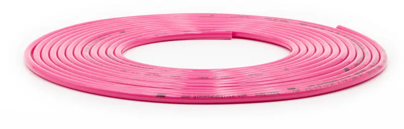 Up & Down Air 340-1400-Pnk 240-Inch Pink Tire Inflator Hose – Chuck-Free Design 1