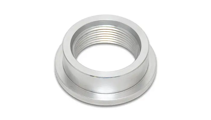 Vibrant Performance 11166 Female -20An Aluminum Weld Bung – 1-5/8" Od, 12-Thread, 2.5" Flange 1