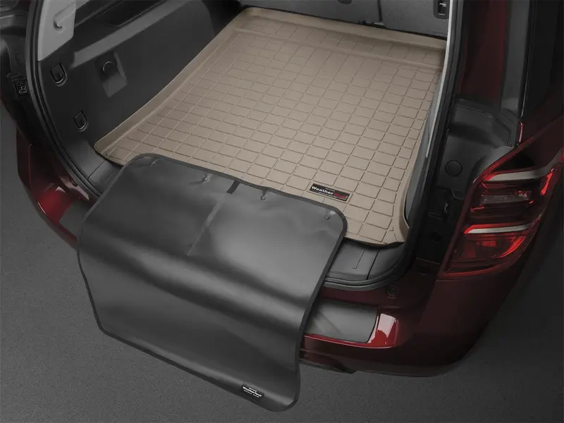 Weathertech 411370Sk Cargo Liner – Tan, Rear-Seat Accessible, Includes Bumper Protector 1