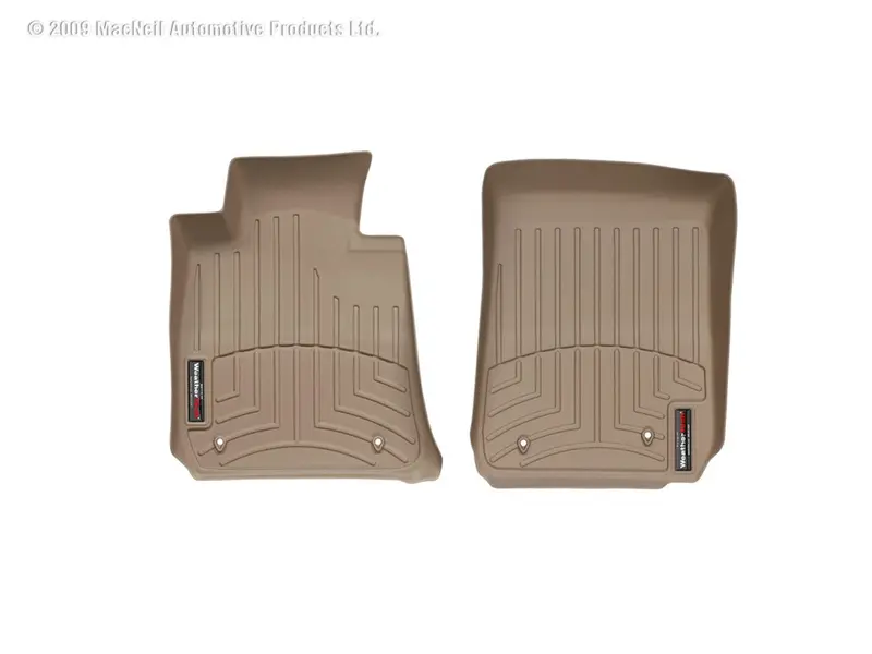 Weathertech Digitalfit Tan Front Row Floor Liners – Precision-Cut For Your Vehicle 1