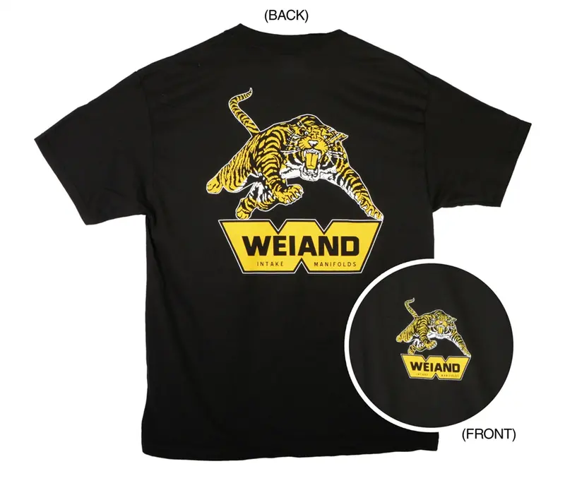 Weiand Tiger Graphic T-Shirt – Black, Xx-Large 1
