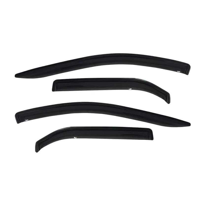 Westin 72-39406 Slim 4-Piece Smoke Wind Deflector Kit 1